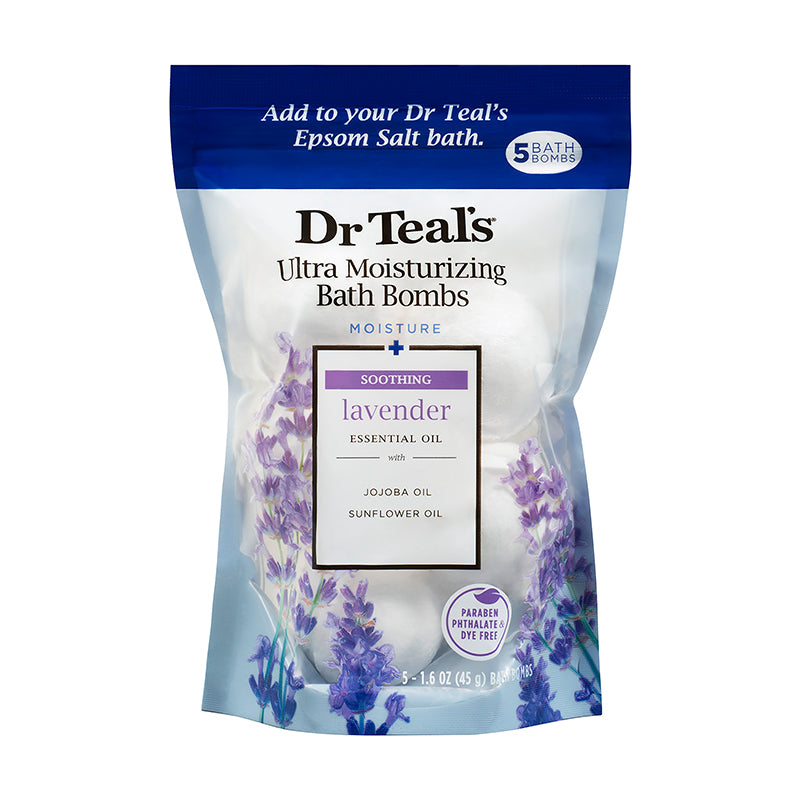 Dr Teals Lavender Bath Bombs 45gm