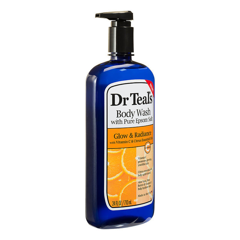 Dr Teals Glow & Radiance Body Wash With Vitamin C And Citrus Essential Oils 710ml