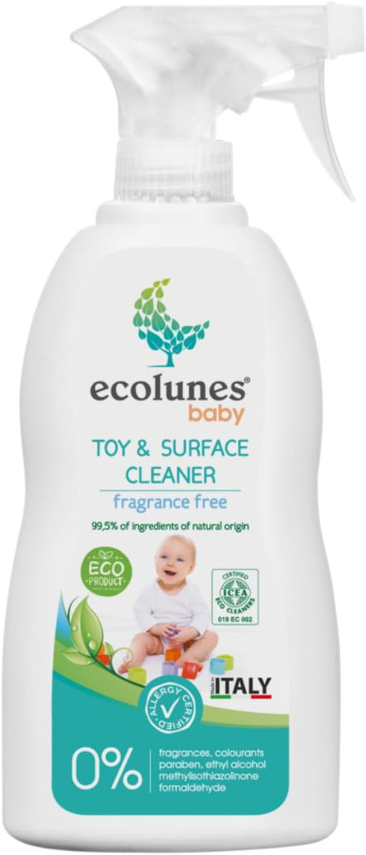 Ecolunes Baby Toy and Surface Cleaner Fragrance Free 300ml