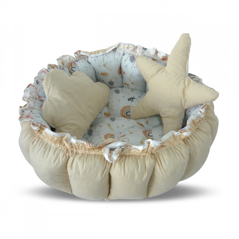 Elmalella Alya Baby Nest Set Cream