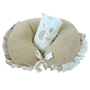 Elmalella Olivia Breastfeeding Pillow Mocha