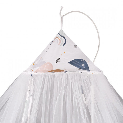 Elmalella Moon Cone Mosquito Net DeepTeal