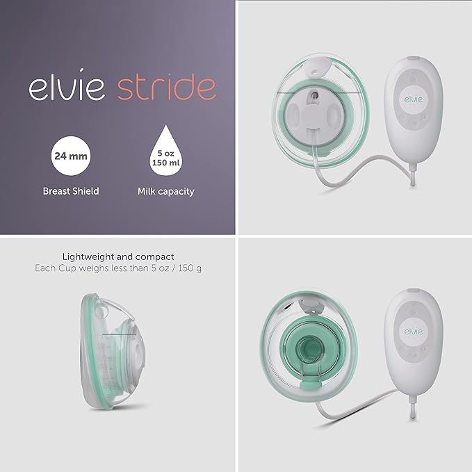 Elvie Stride Single Electric Wearable Breast Pump