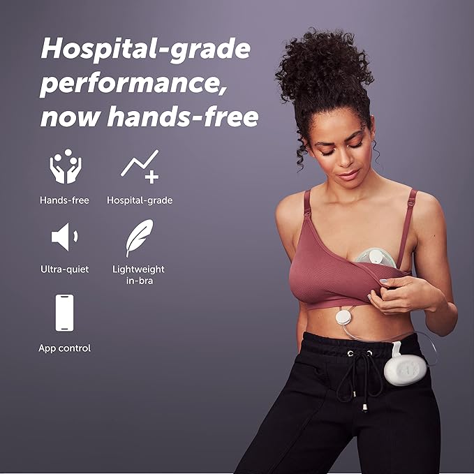 Elvie Stride Double Electric Wearable Breast Pump