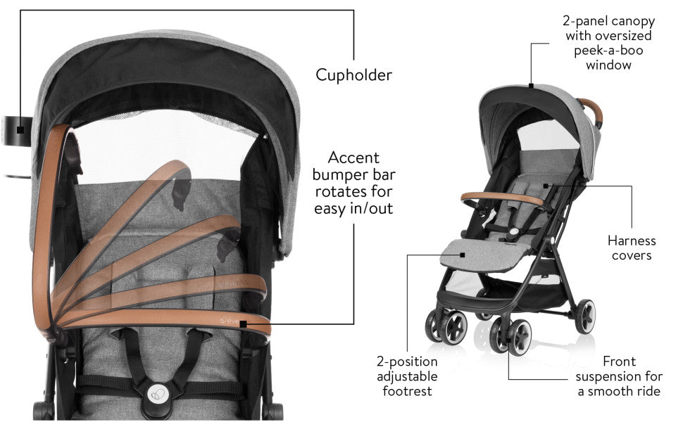 Evenflo Gold Otto Self Folding Stroller