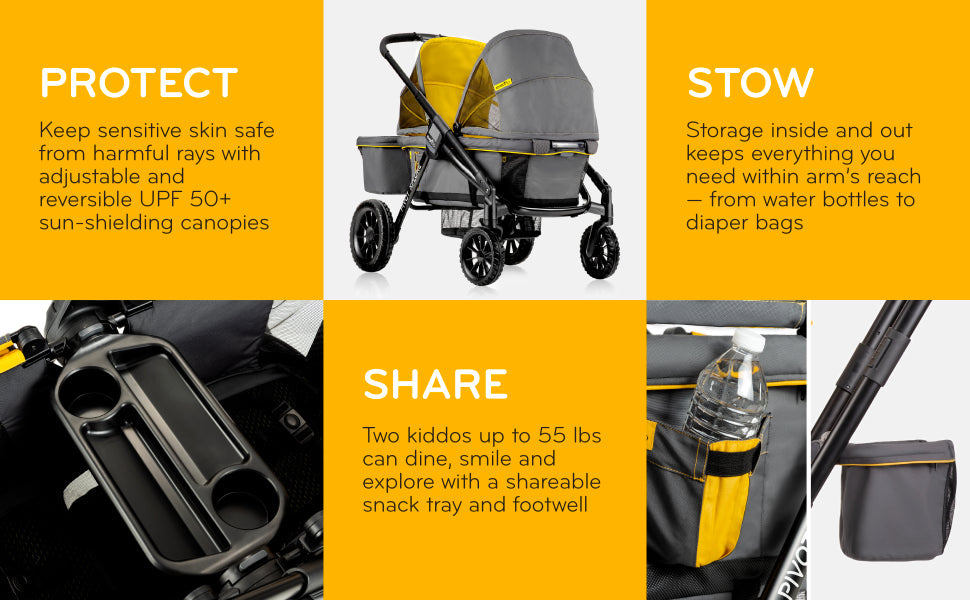 Evenflo Pivot Xplore All-Terrain Stroller Wagon