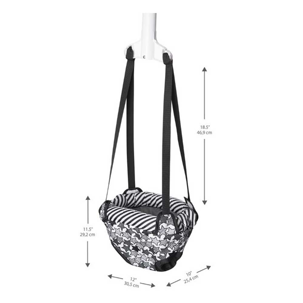 Evenflo Exersaucer Doorway Jumper 4M 12M  Star Power