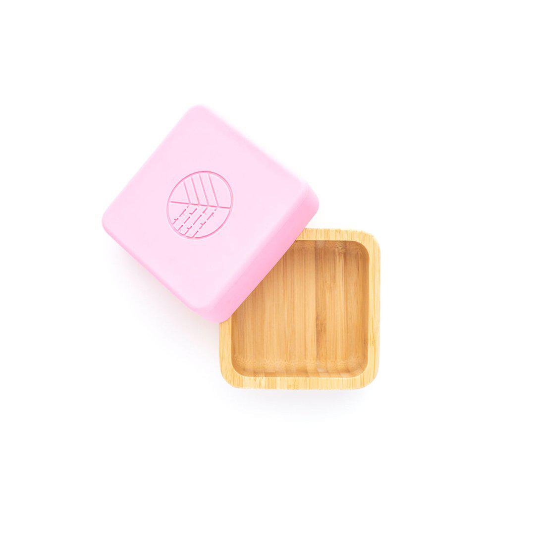 Eco Rascals Snack Pots Pink and Grey 2pcs Pack