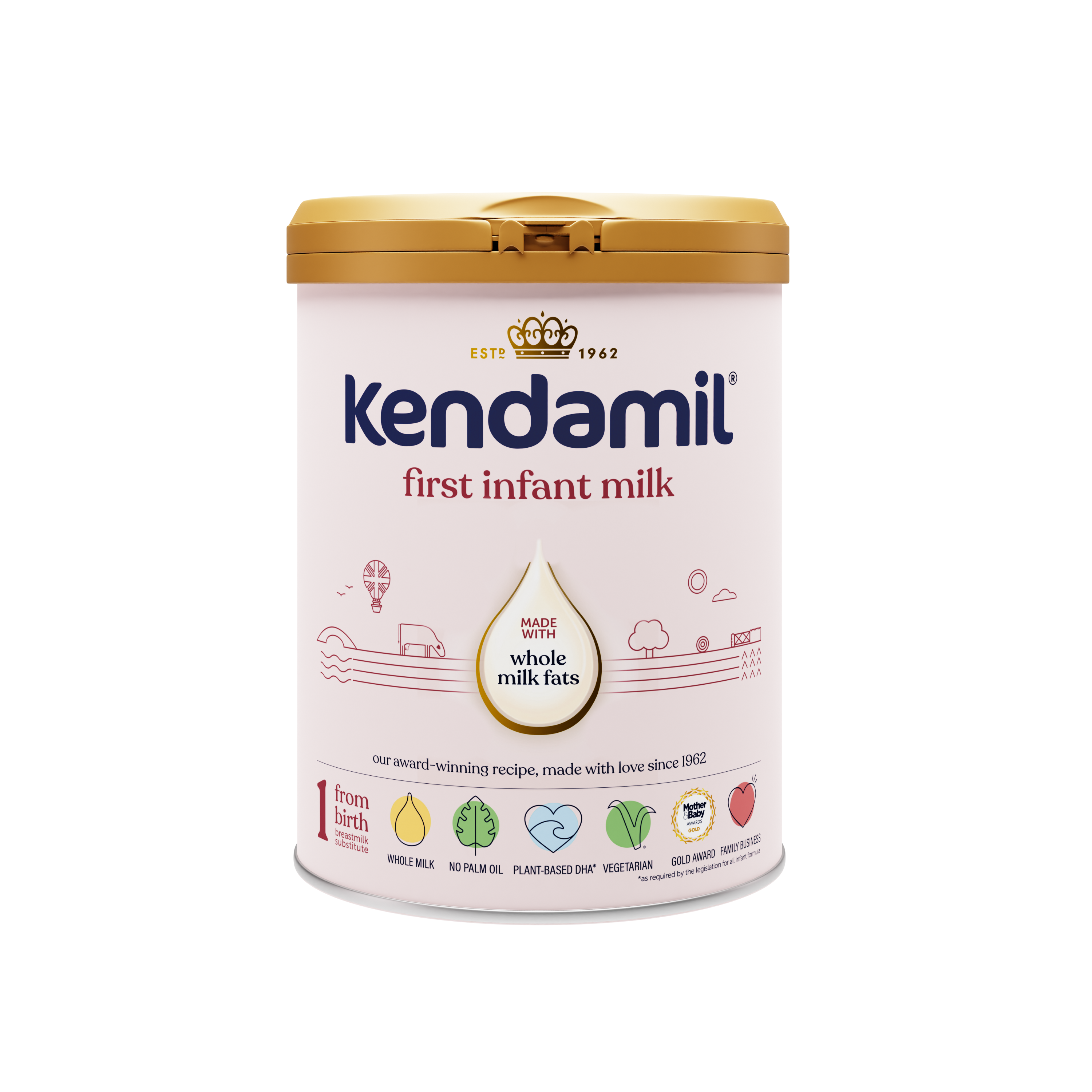 Kendamil Classic Stage 3 Toddler Milk Formula From 1to 3 Years 800g