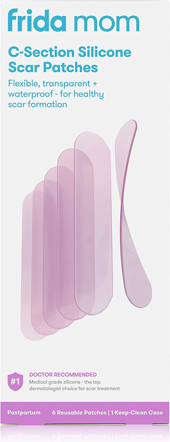 Frida Mom C Section Silicone Scar Patches 6 Ct