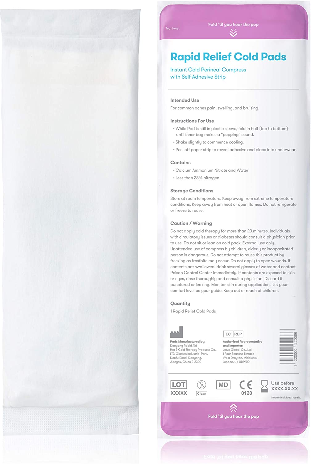 Frida Mom Instant Ice Maxi Cooling Pads By Frida