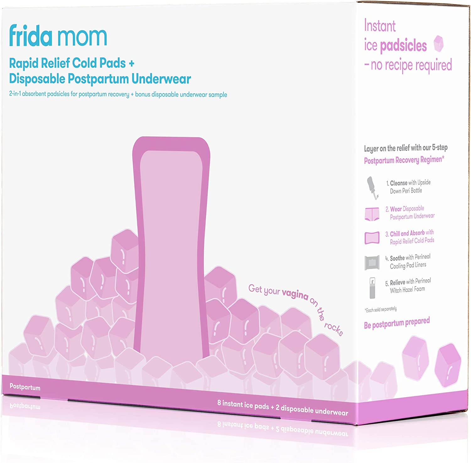 Frida Mom Instant Ice Maxi Cooling Pads By Frida