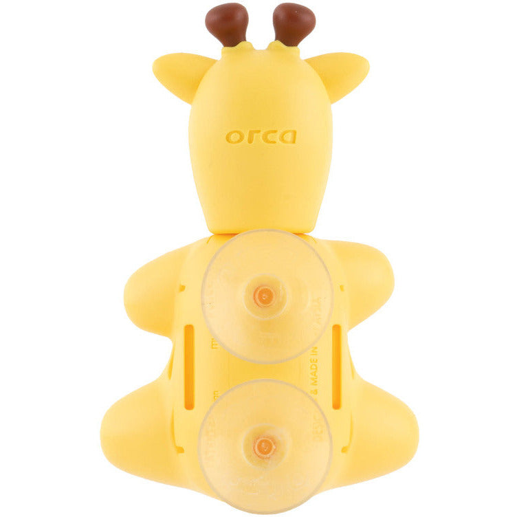 Flipper Fun Animal Giraffe Toothbrush Cover and Toothbrush Combo Pack