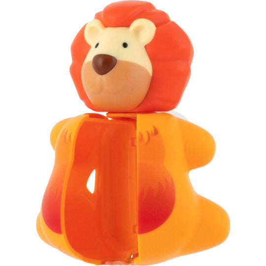 Flipper Fun Animal Lion Toothbrush Cover and Toothbrush Combo Pack