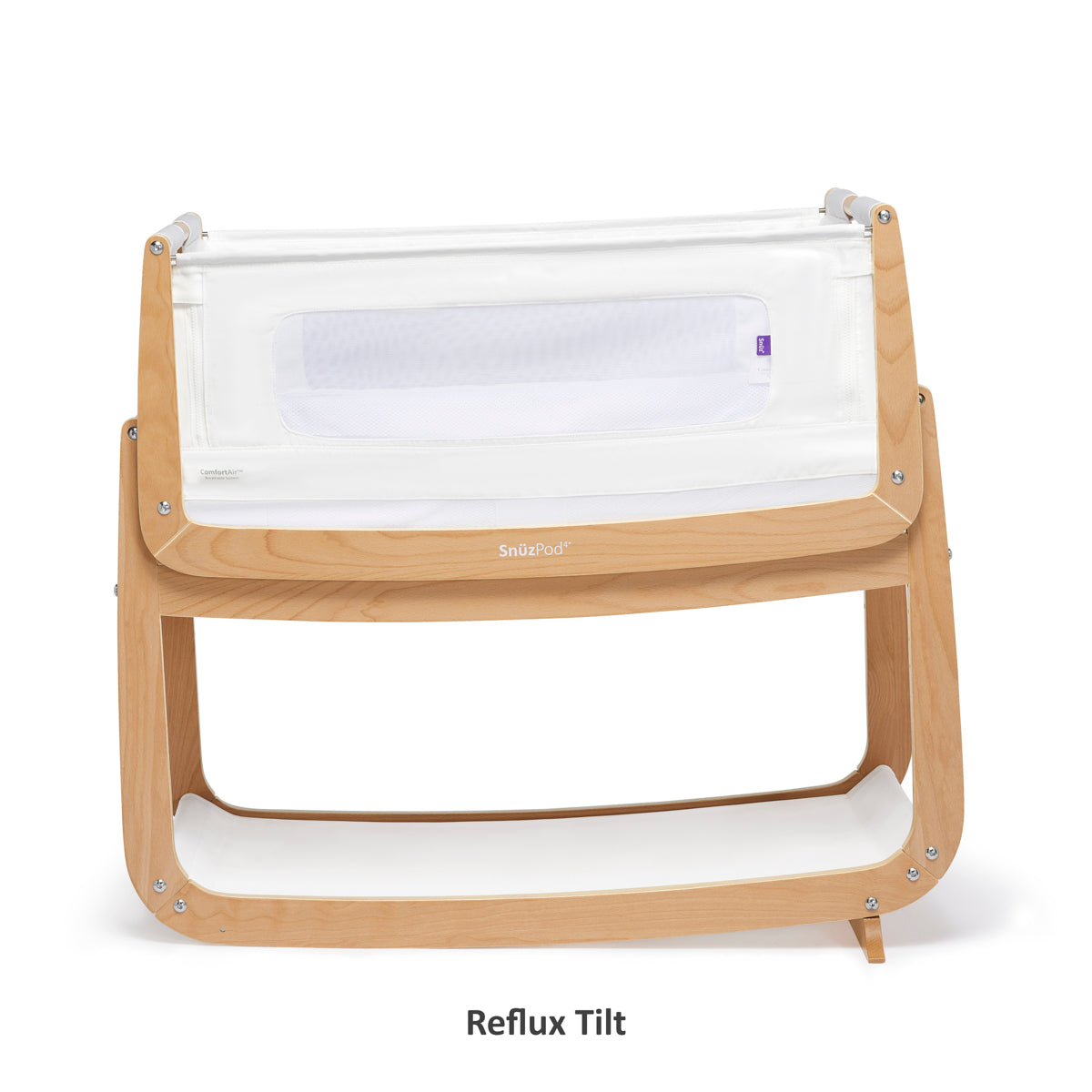 Snuz  Pod4 Bedside Crib Natural