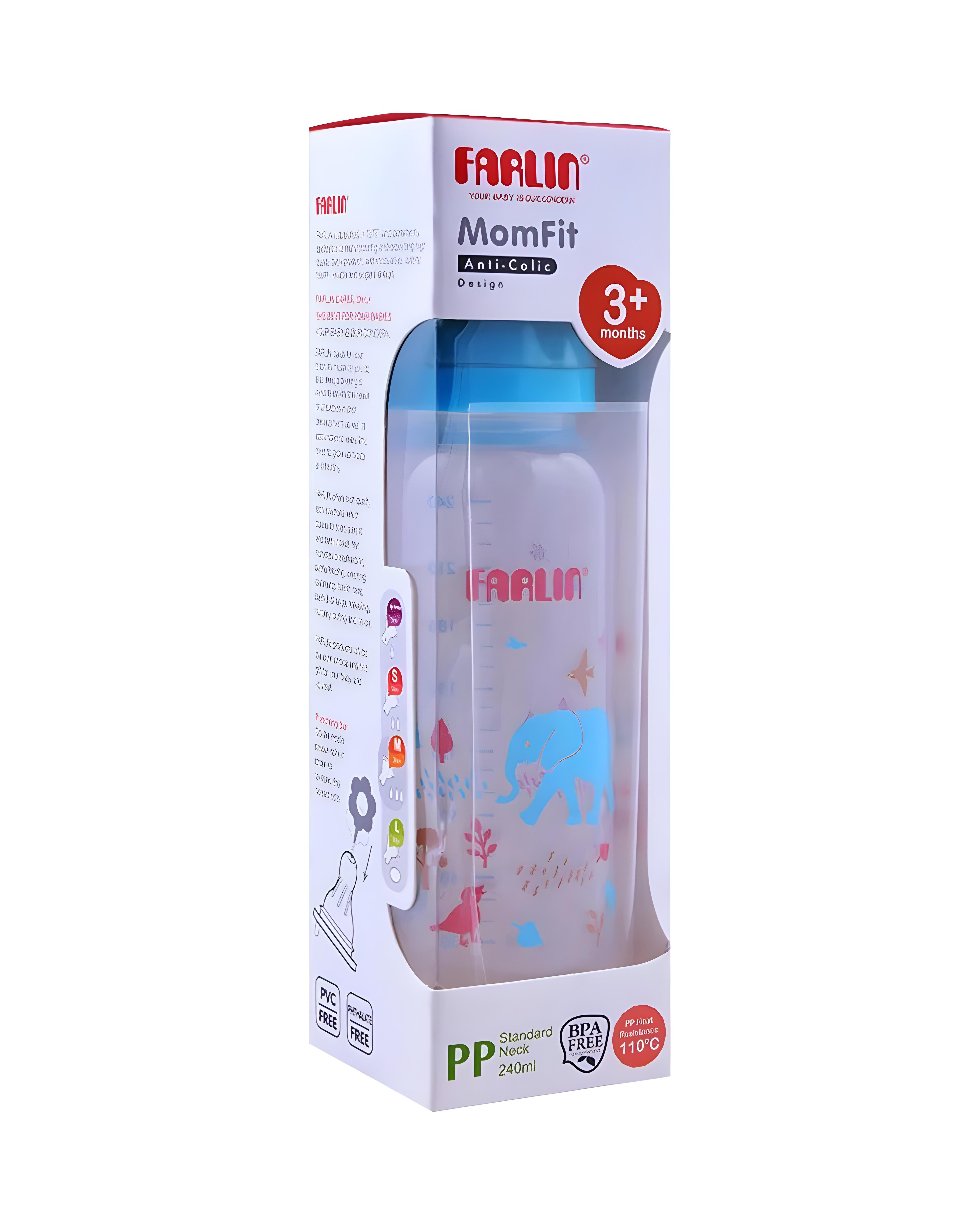 Farlin  Pp Standard Neck Feeder 240Ml B  - 2