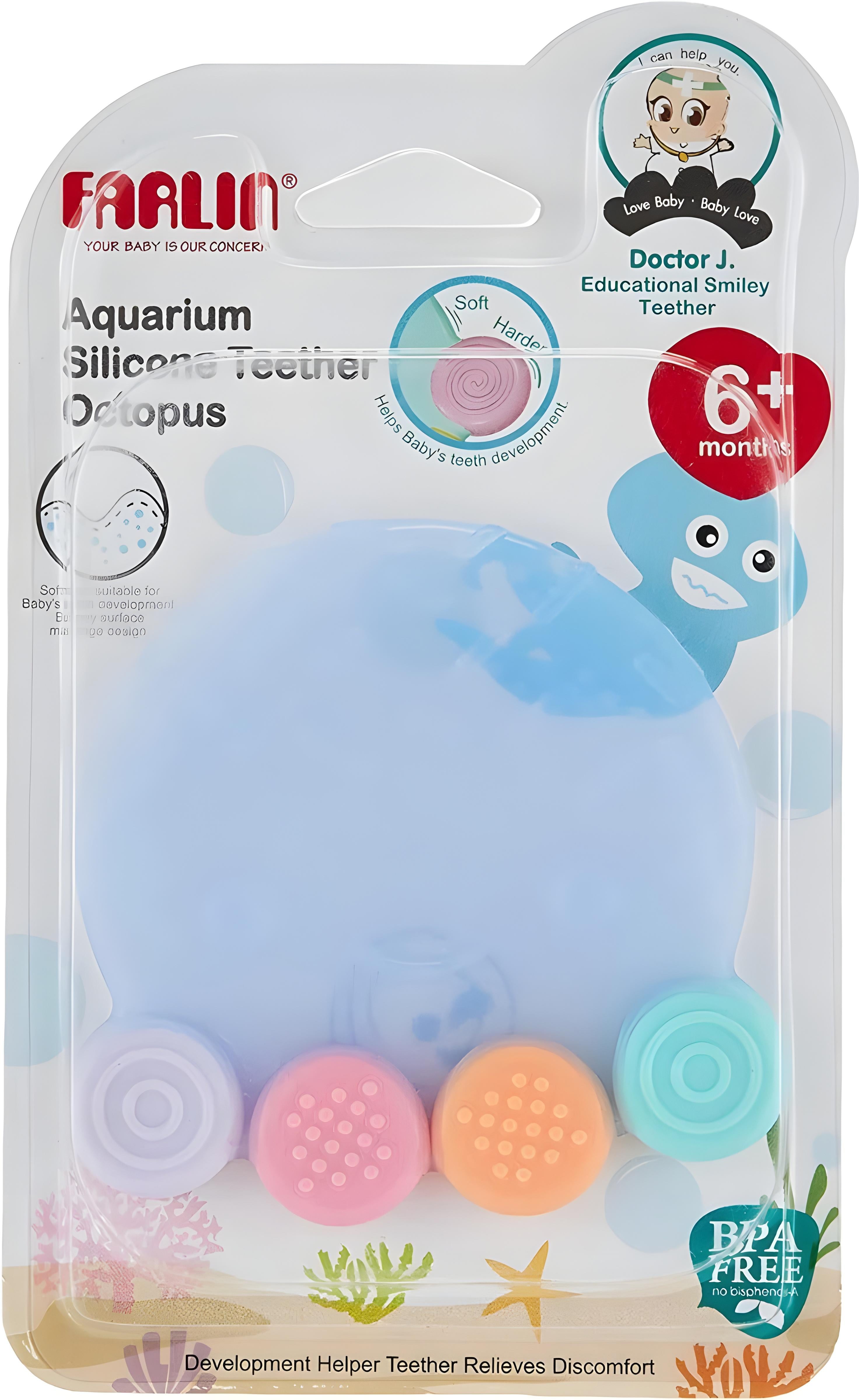 Farlin Silicone Gum Soother - 2 (Sold Separately Subject To Availability)