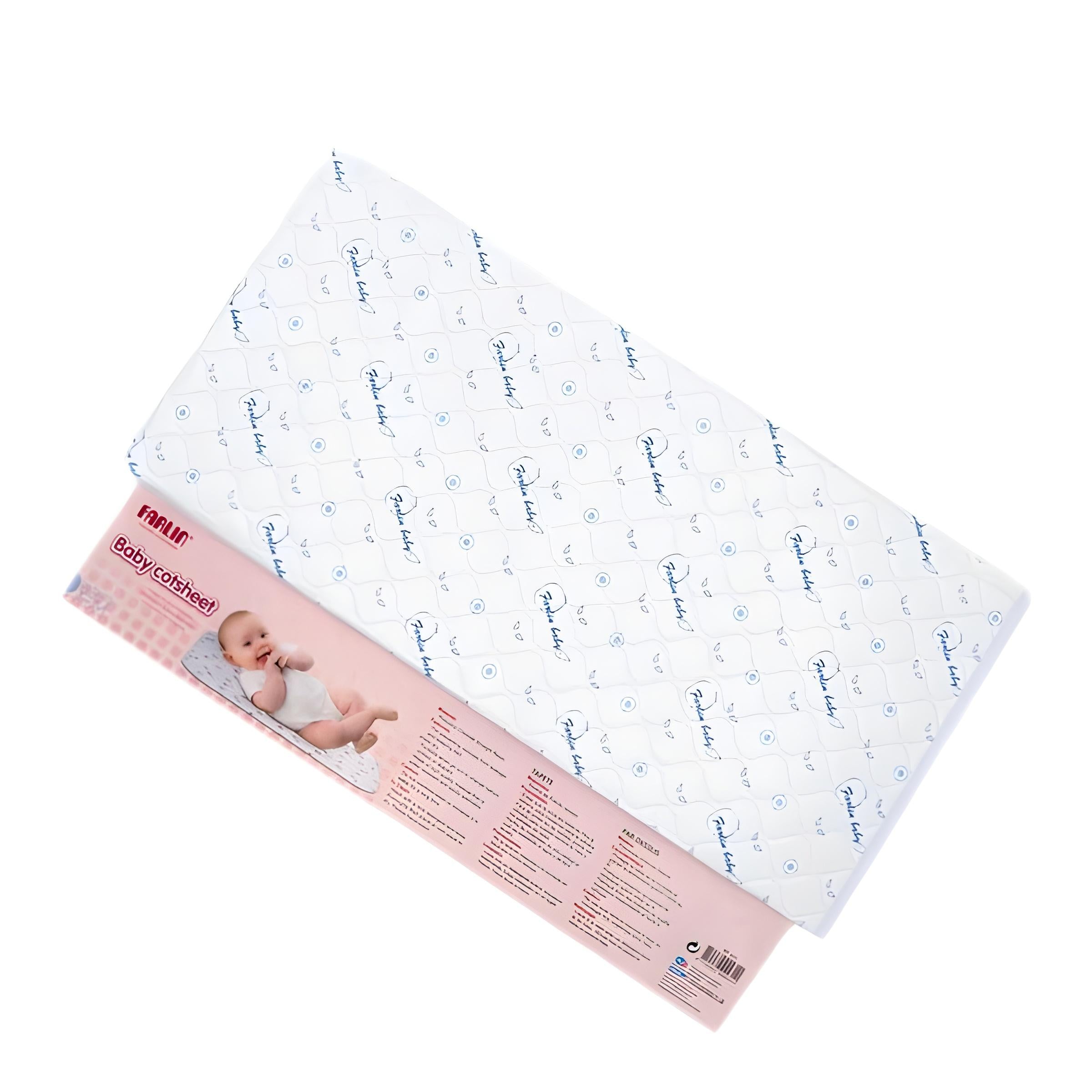 Farlin  Bed Baby Cotton Sheet 90X70Cm