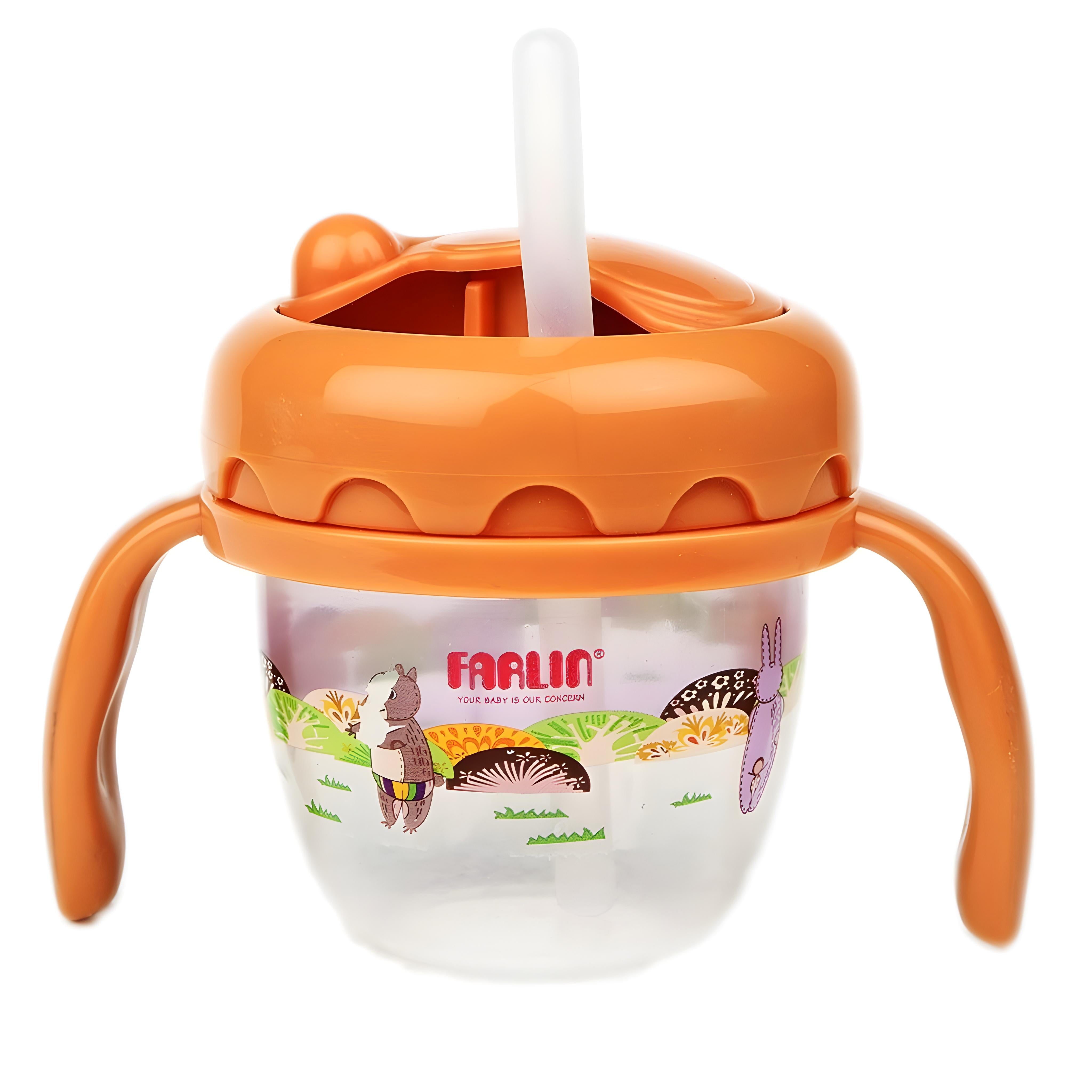 Farlin Gulu Straw Drinking Cup 120Ml