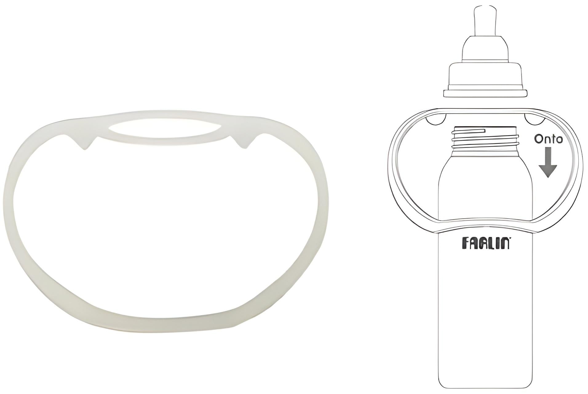 Farlin Both Hand Bottle Handle White