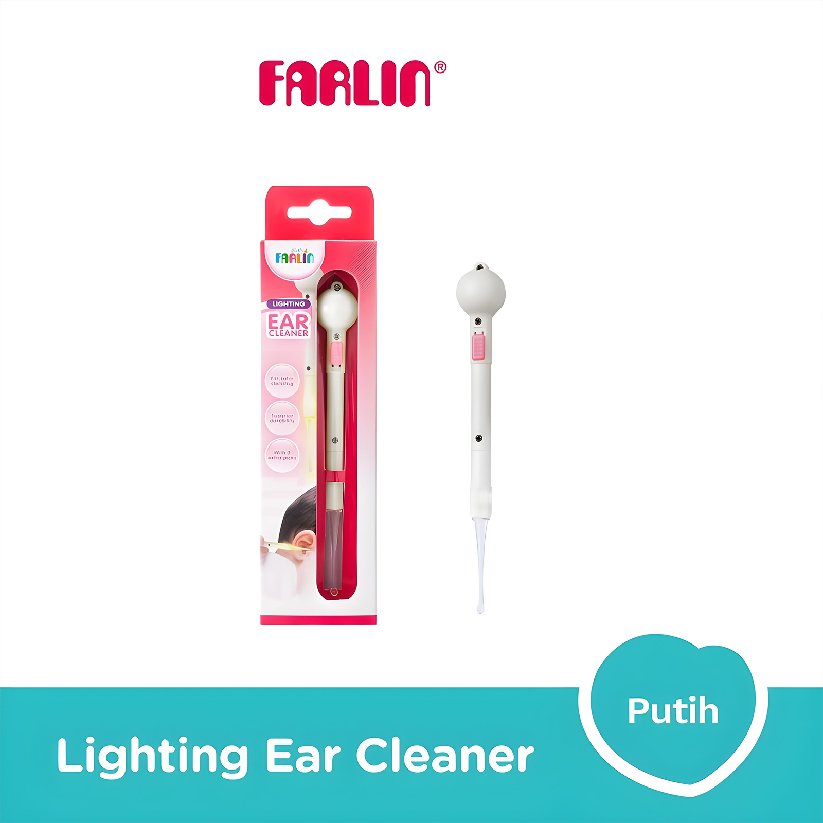 Farlin  Lighting Ear Cleaner (Sold Separately Subject To Availability)
