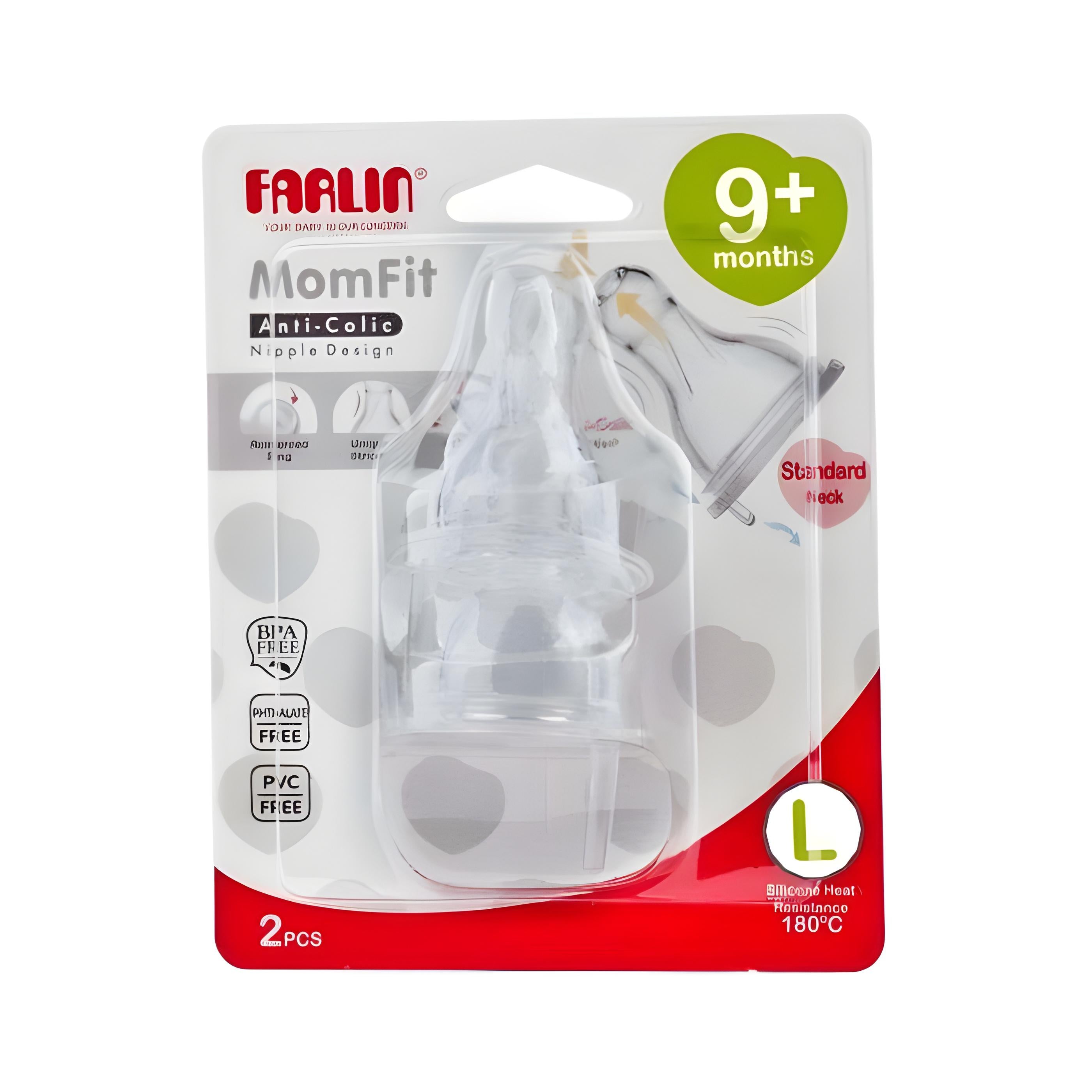 Farlin Stretchy Anti-Fur Nipple L