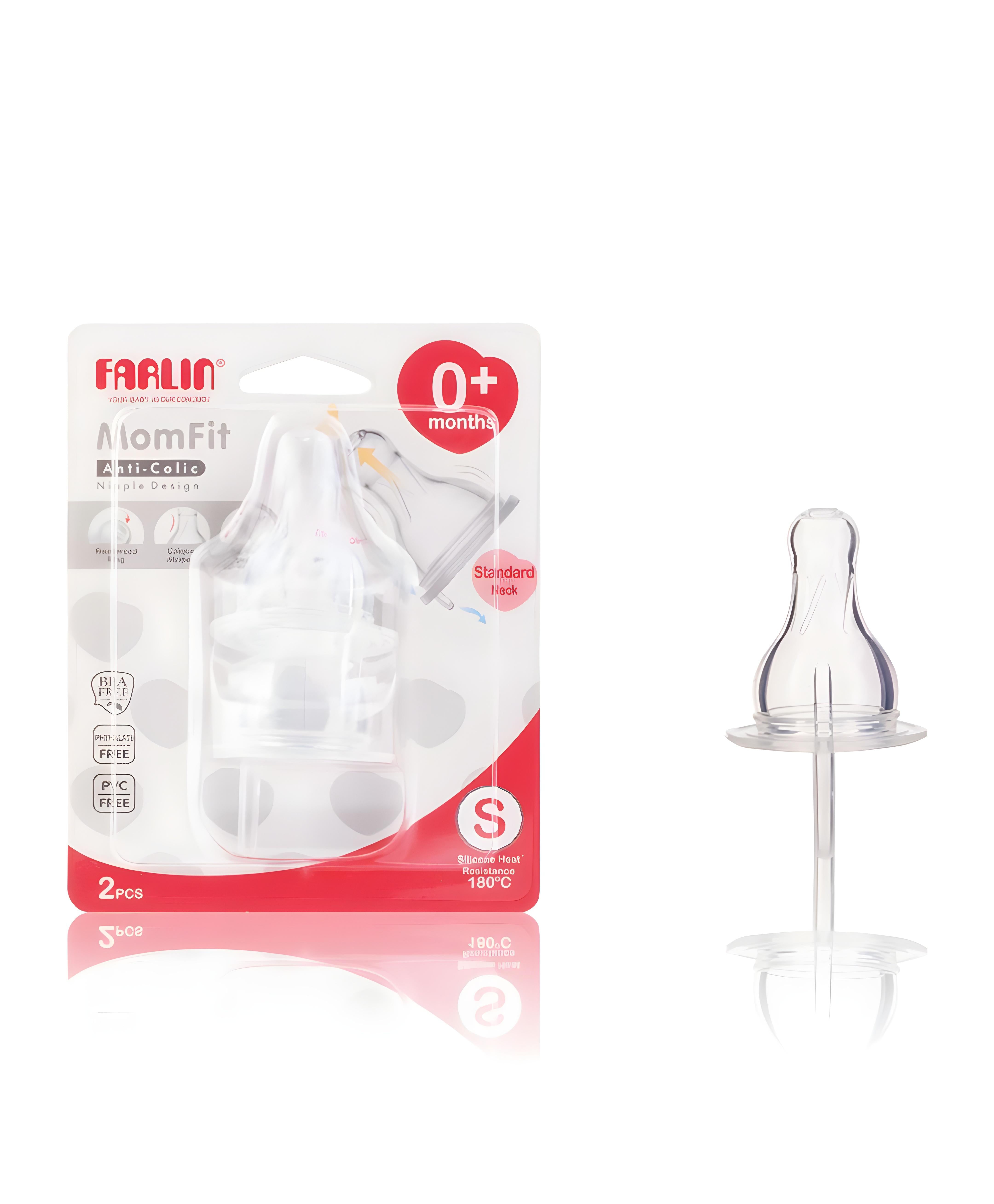 Farlin  Stretchy Anti-Fur Nipple 0+