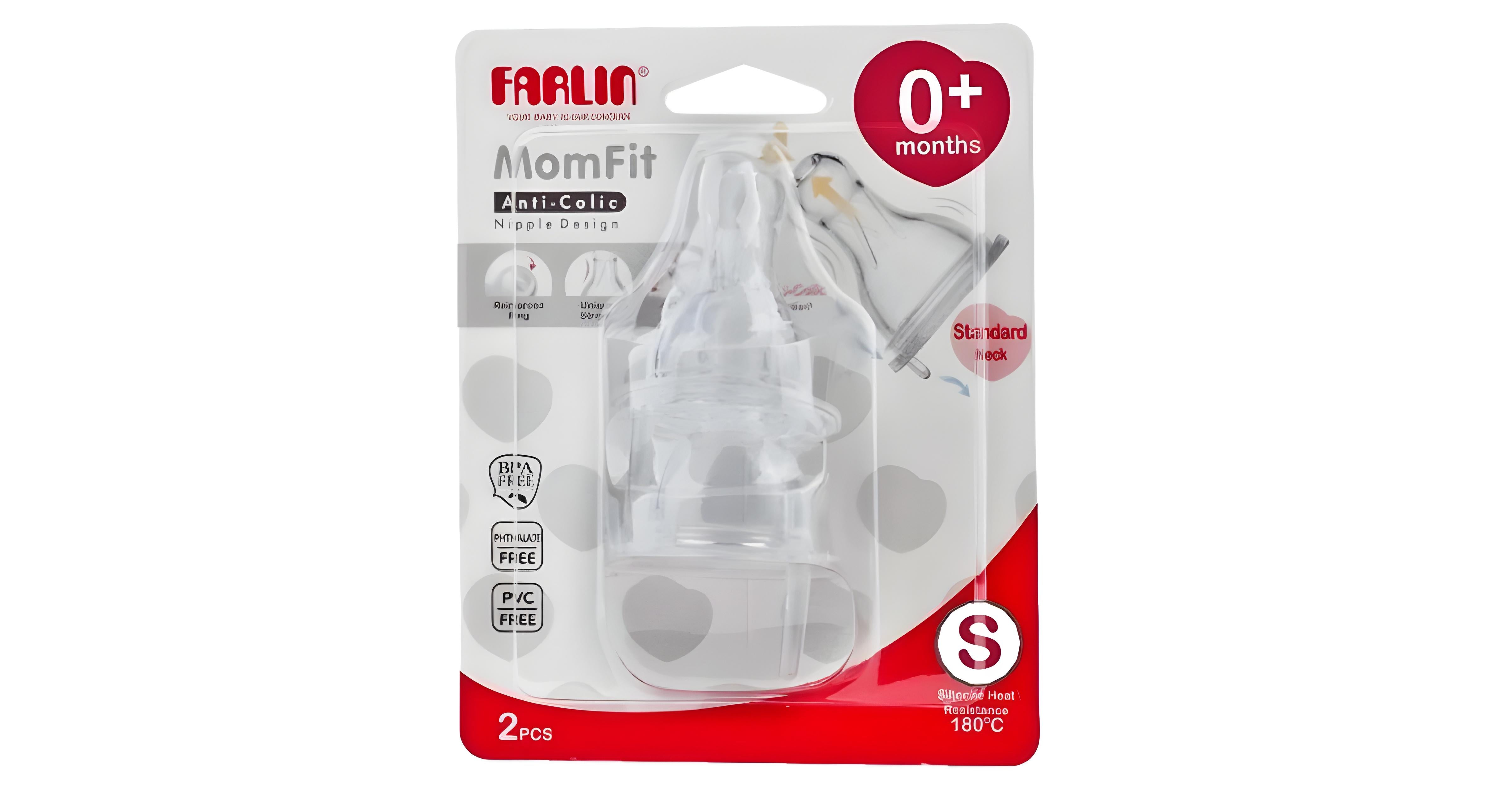 Farlin  Stretchy Anti-Fur Nipple 0+