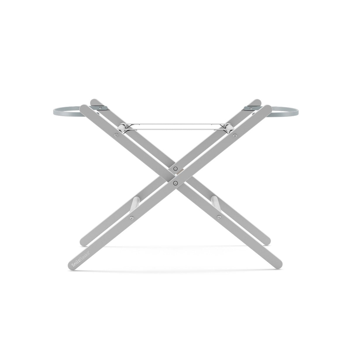 Snuz  Baskit Dark Grey Moses Basket & Dove Grey Stand Set