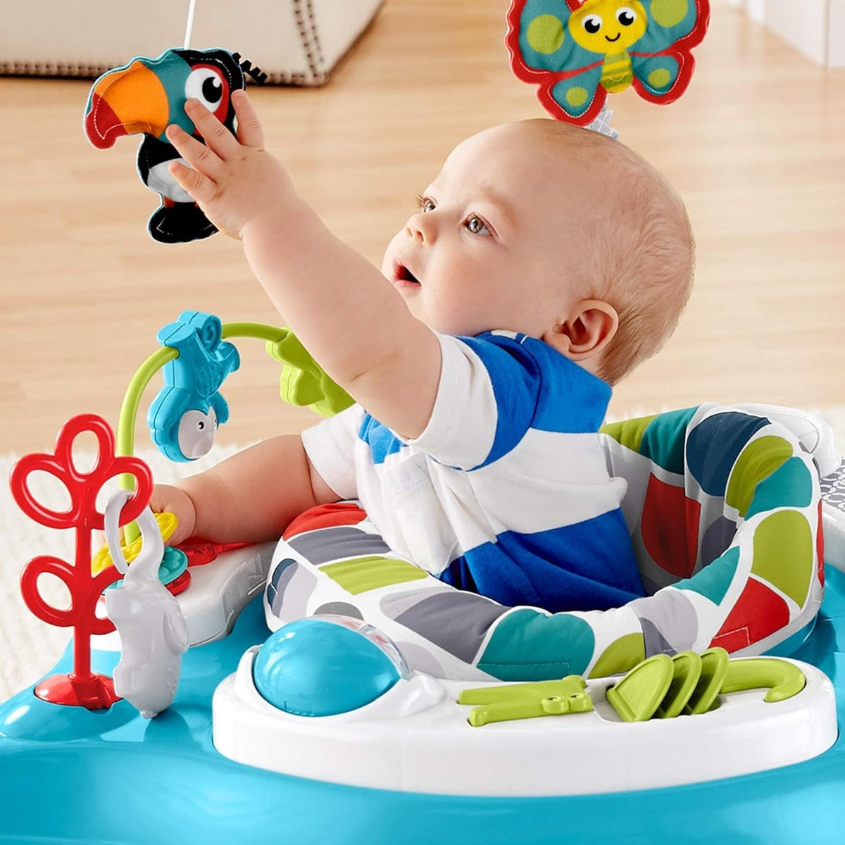 Fisher Price Color Climbers Jumperoo Freestanding Bouncing Baby Activity Center