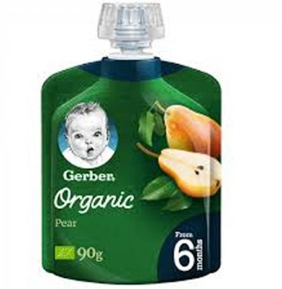 Gerber Organic Pears 90gm