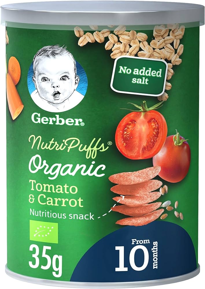 Gerber Bio Chip Tomato Carrot Onion 35gm