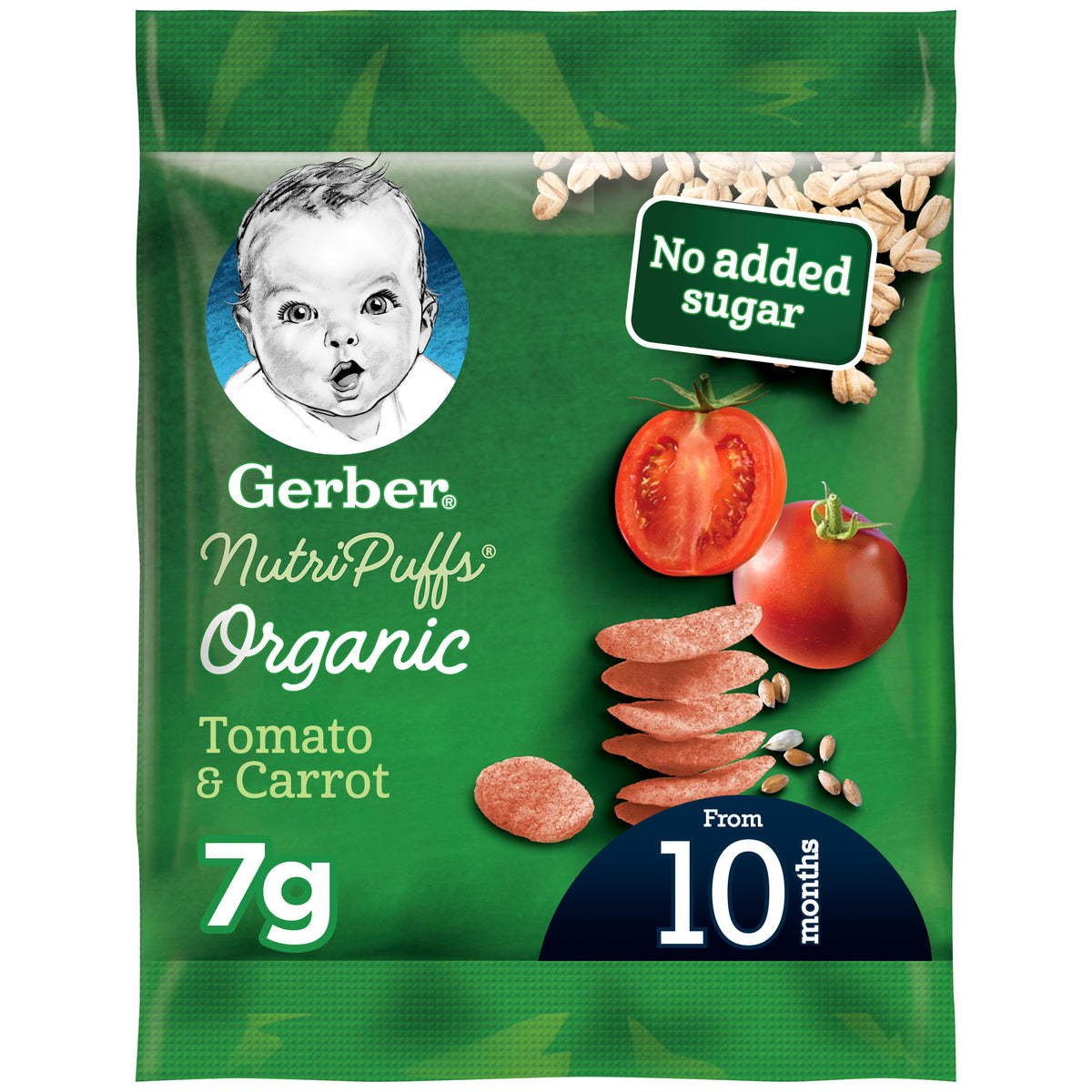 Gerber Bio Chip Tomato Carrot Onion 7gm