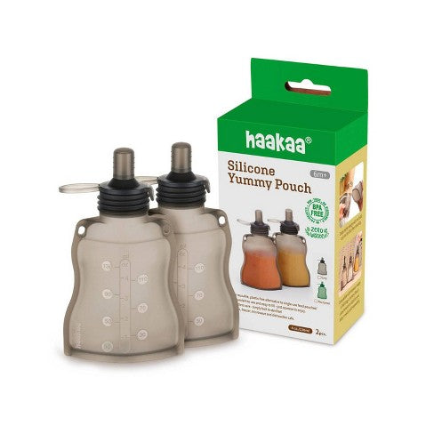 Haakaa Silicone Milk Storage Bags 2Pk