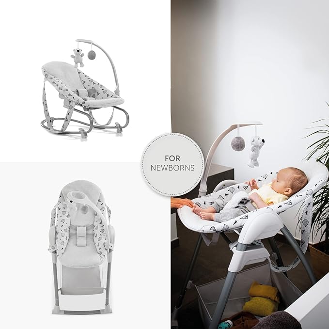 Hauck Sit N Relax Highchair in Nordic Grey – Yallamomz