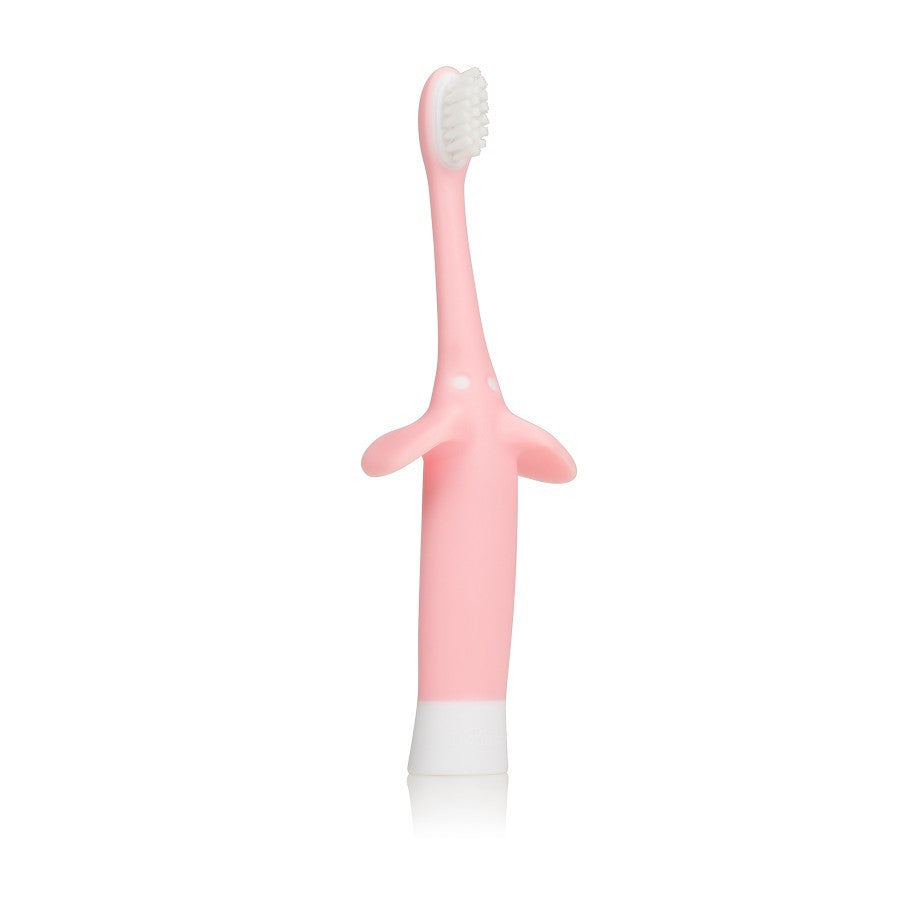 Dr.Browns Infant To Toddler Toothbrush  Pink Elephant  1 Pack