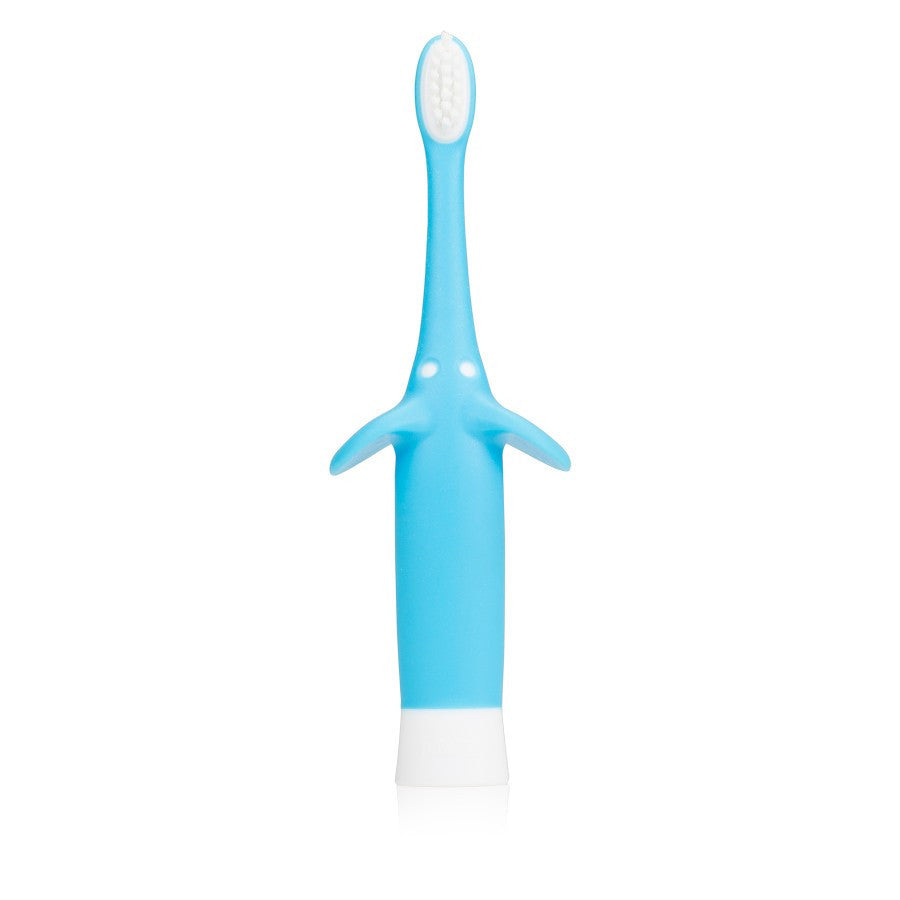 Dr.Browns Infant To Toddler Toothbrush  Blue Elephant  1 Pack