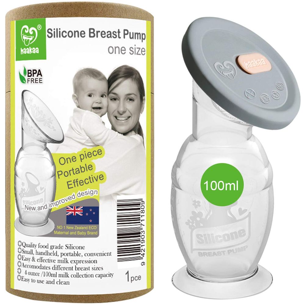 Haakaa 100Ml Silicone Pump And Cap