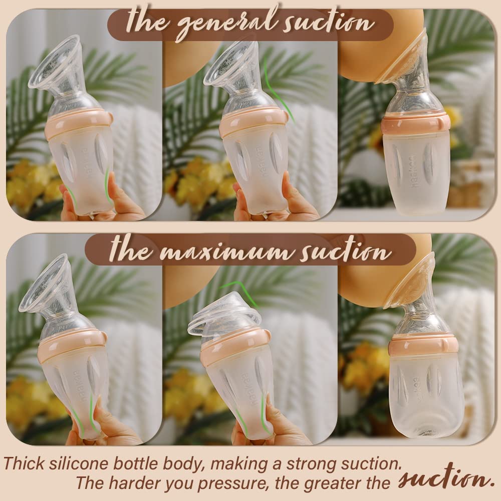 Haakaa Gen 3 – Silicone Breast Pump 250Ml
Peach