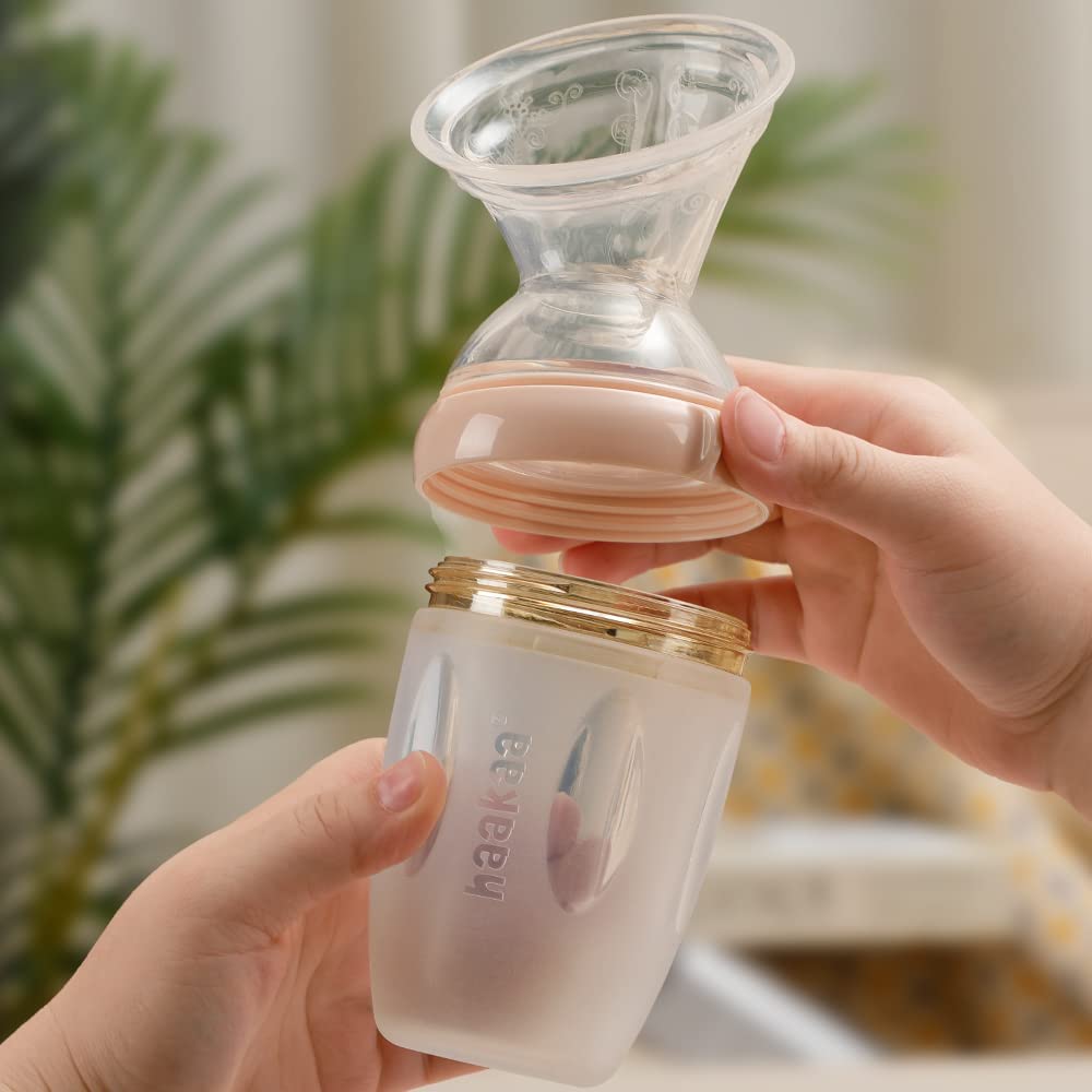 Haakaa Gen 3 – Silicone Breast Pump 250Ml
Peach