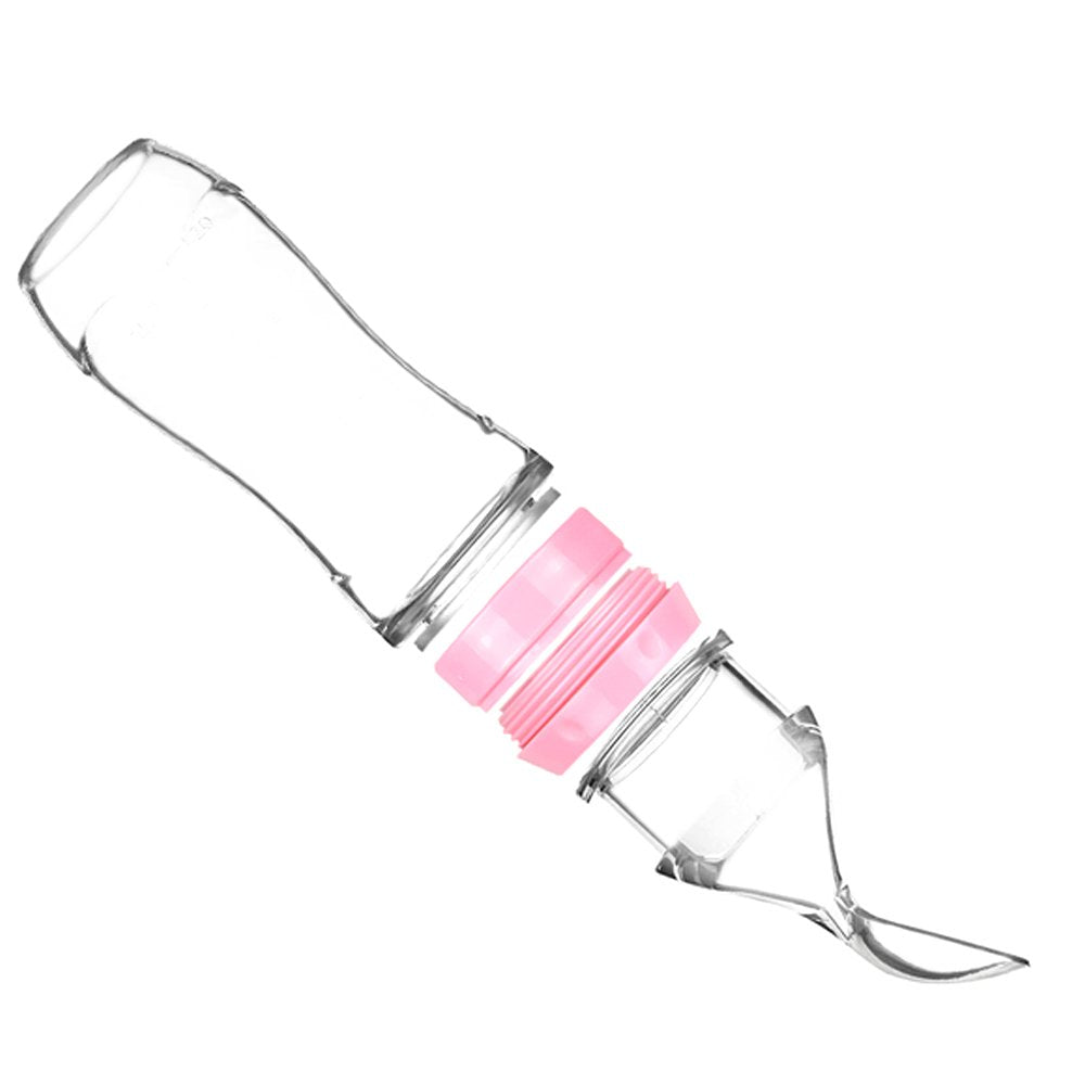 Haakaa Silicone Baby Food Dispensing Spoon Peach