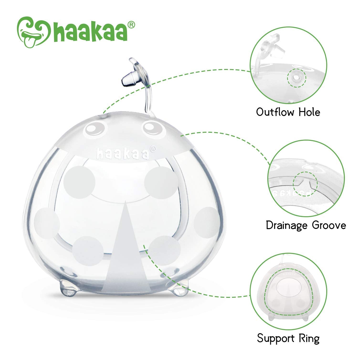 Haakaa 75Ml Silicone Breast Milk Collector
