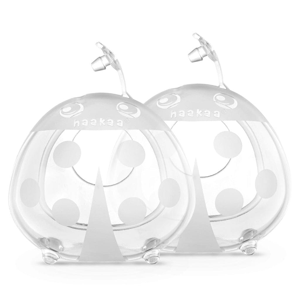 Haakaa 2 Pk 75Ml Silicone Breast Milk Collector + Storage Bag