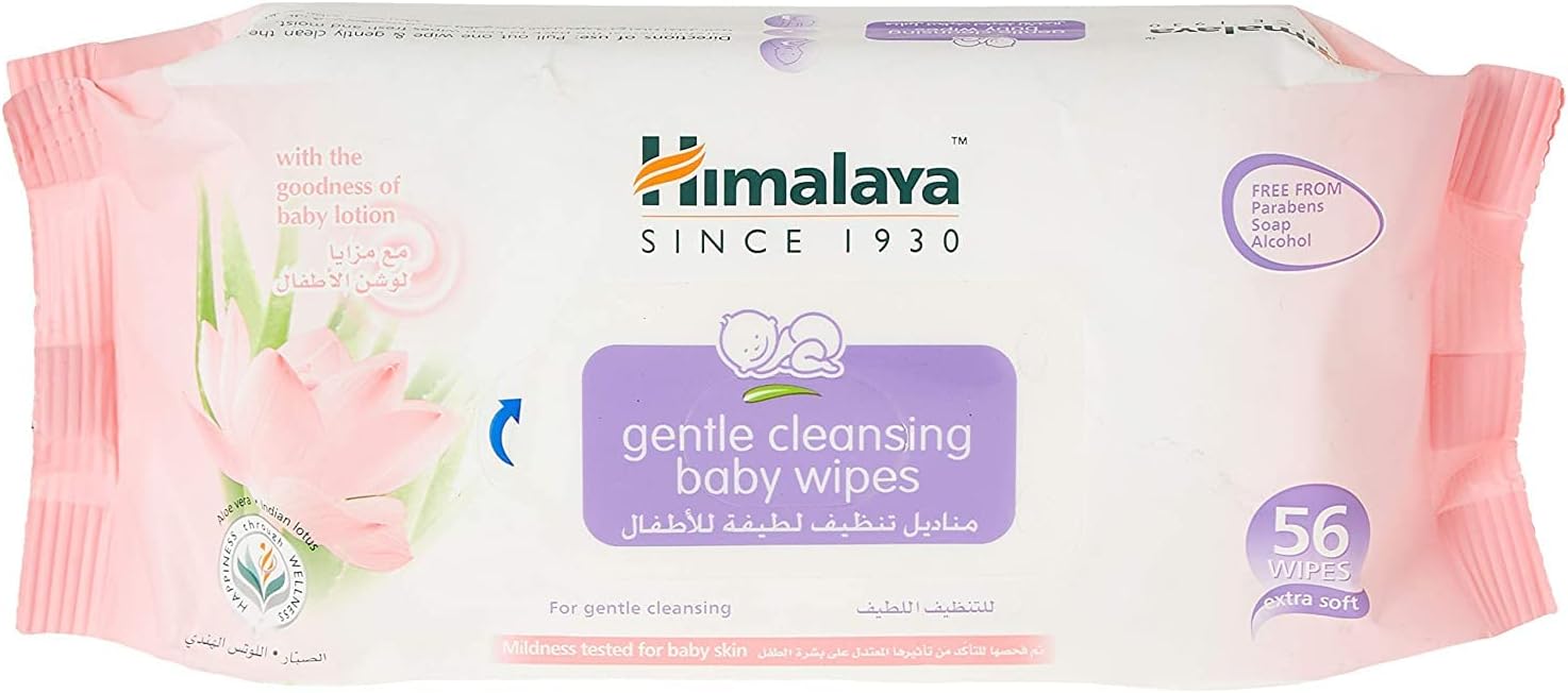 Himalaya Gentlebaby Wipes 56