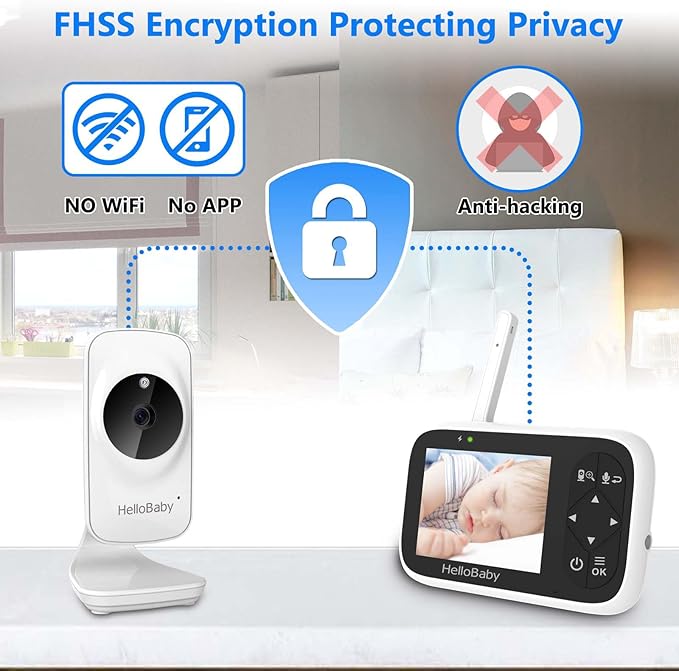 Hello Baby 3.2 Lcd Digital Video Baby Monitor