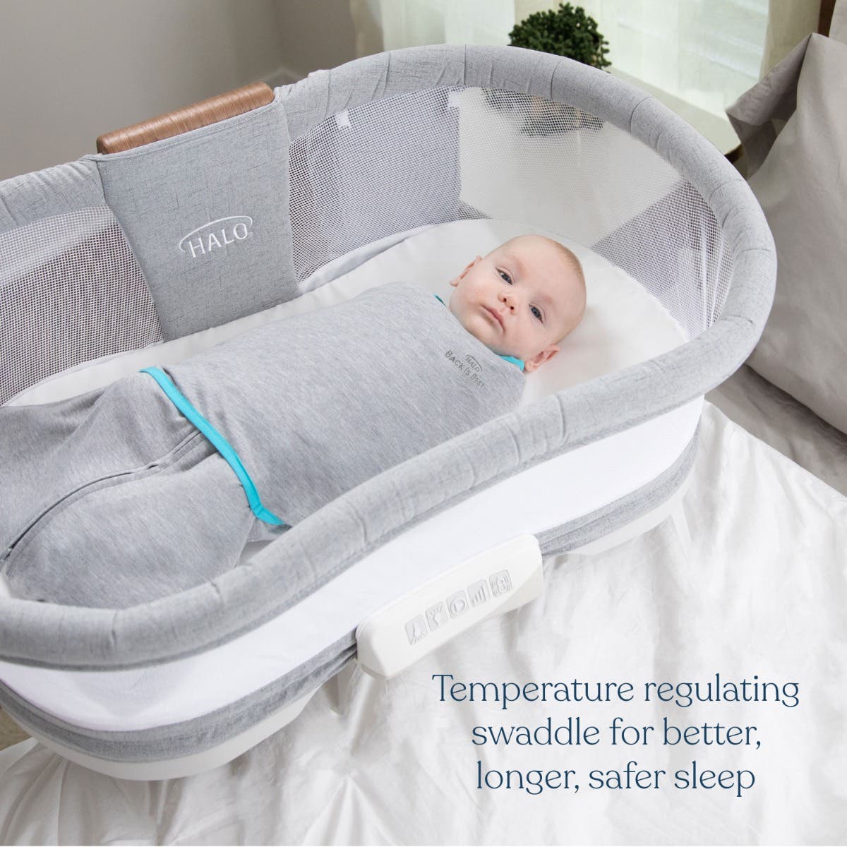 Halo Sleep Sack Ideal Temp Swaddle 0-3m