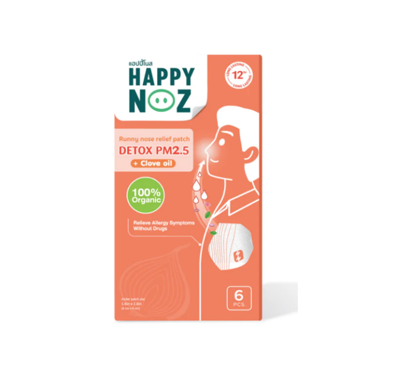 Happy Noz Adult Detox Pm 2.5 100 Percent Organic Onion Sticker