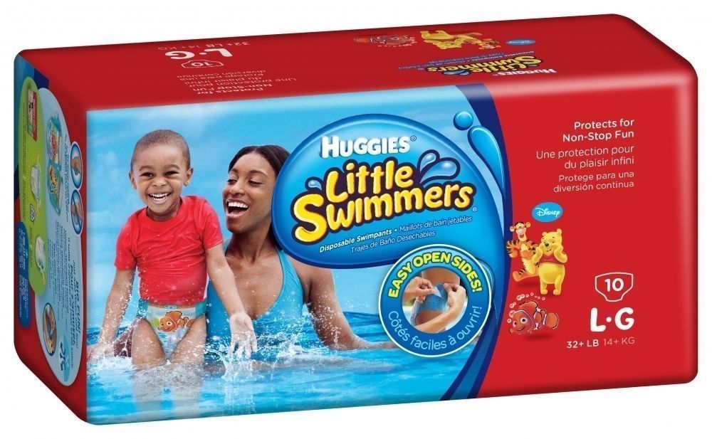HUGGIES LITTLE SWIMMERS LARGE 10's