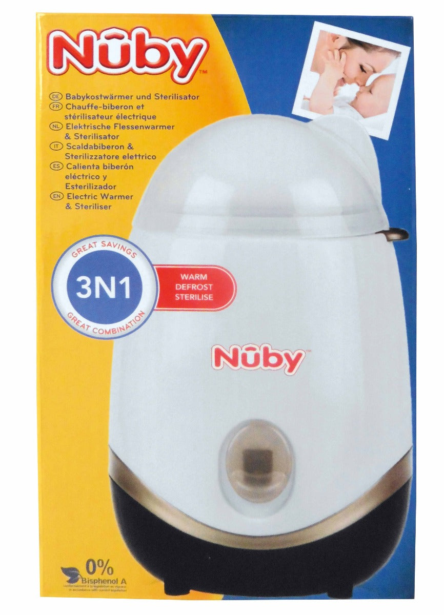 Nuby 2 N 1 Bottle Warmer And Steriliser