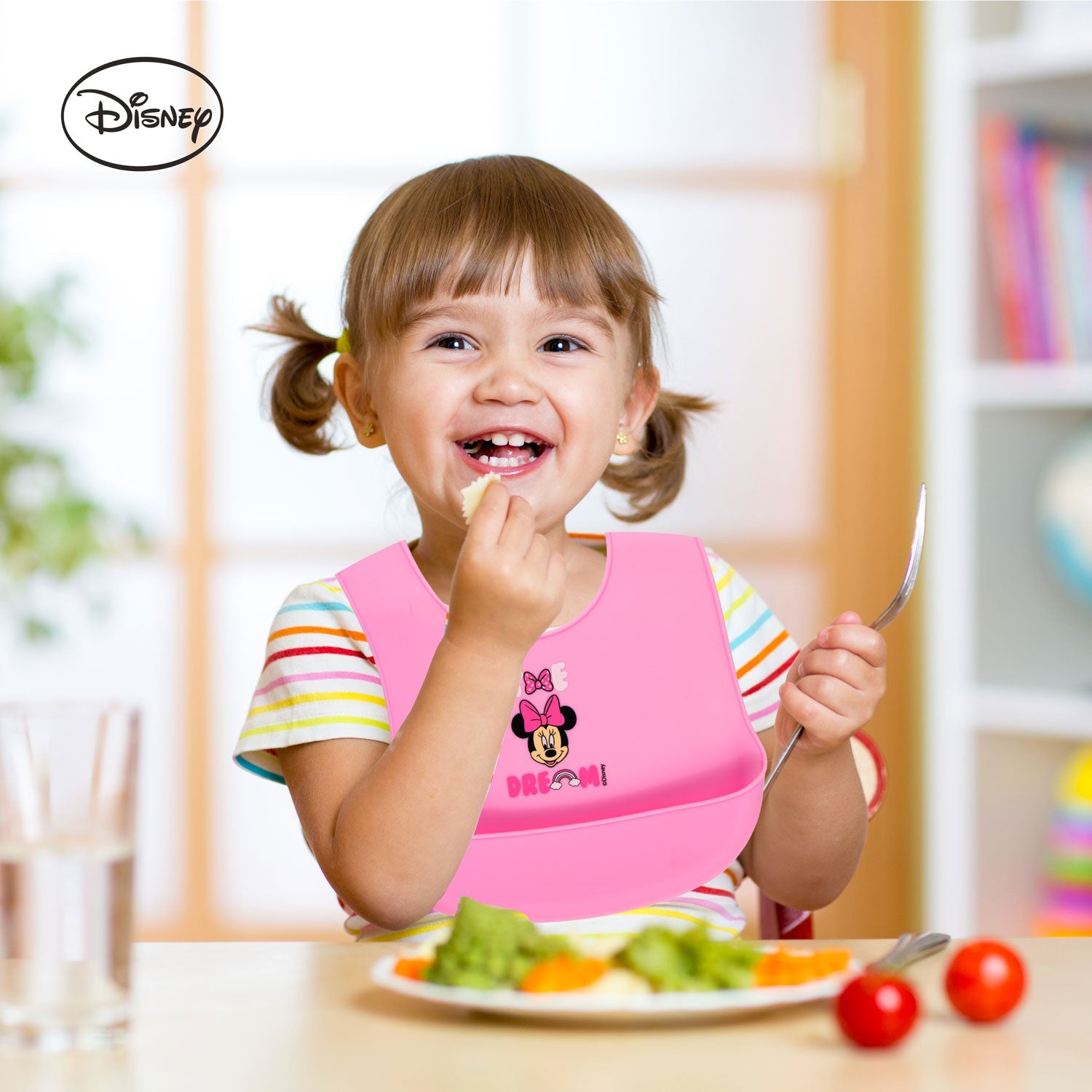 Infant Bib Comfi Neck Catch Silicone Bib - 1